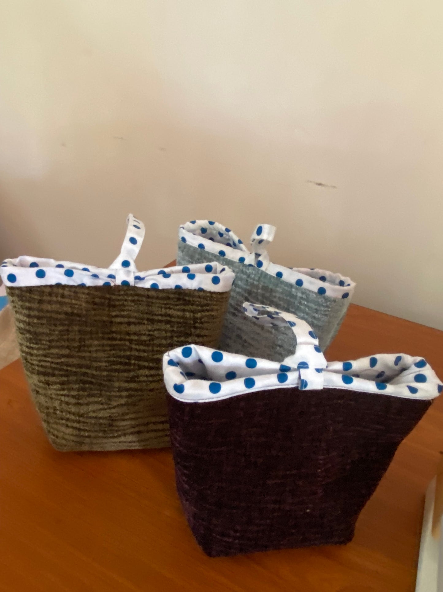 Textile Mini Dekor-Täschchen, Eco Packaging