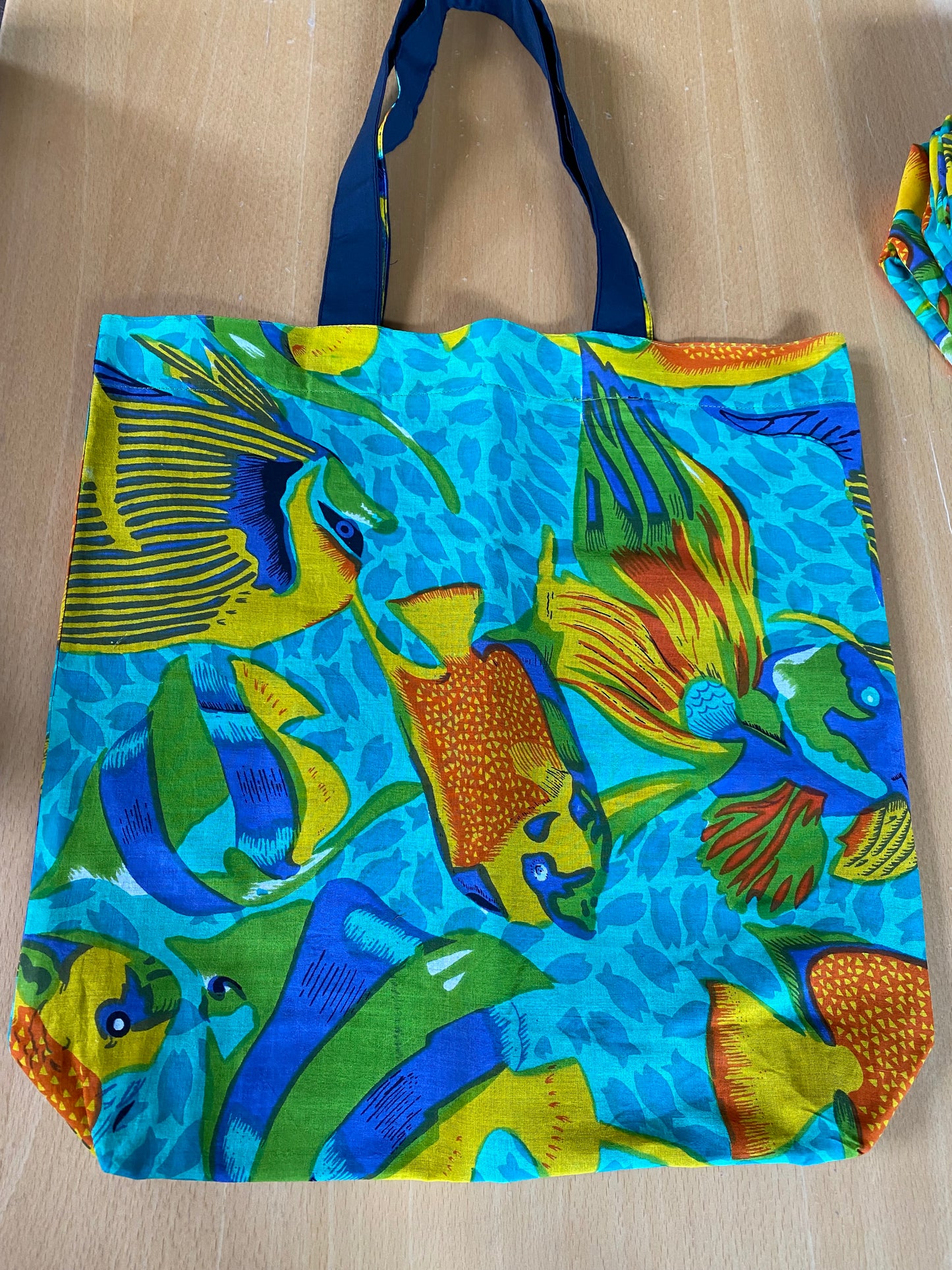 Tasche textil: Zweittasche faltbar doppelseitig benützbar
