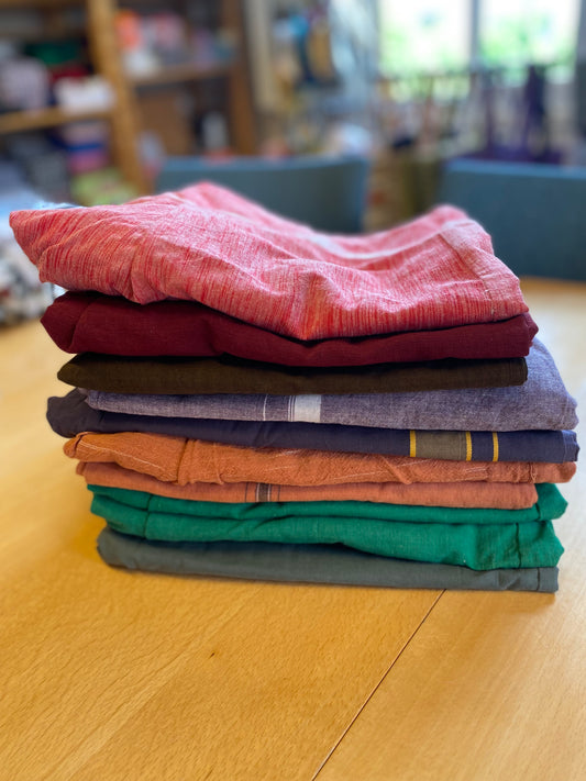 Pluder- Freizeit oder Yogahose aus Baumwolle