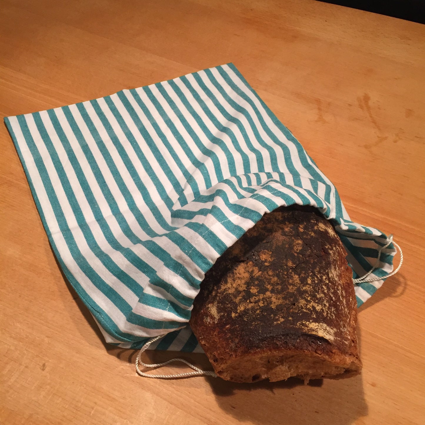Brotbeutel aus Baumwolle, handgefertigter Beutel/Tasche