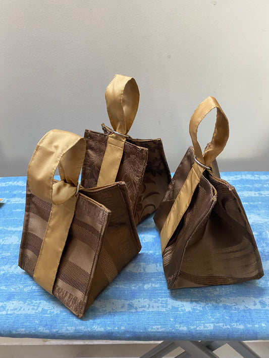 Geschenk-Box Hochwertige textile Verpackung