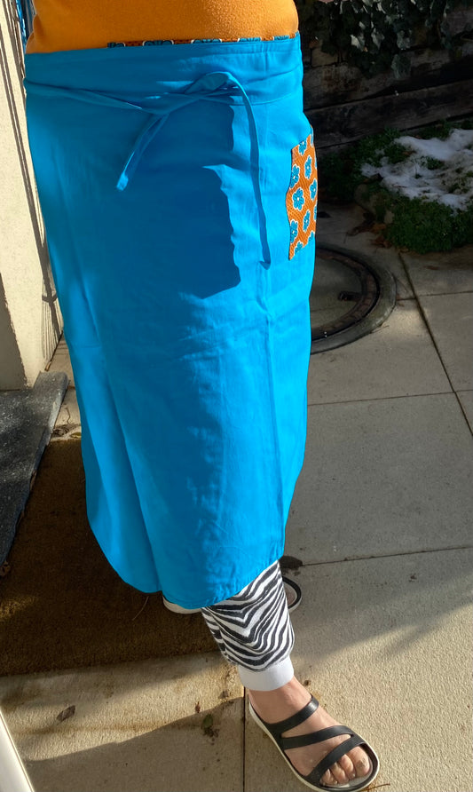 Küchenschürze doppelseitig tragbar