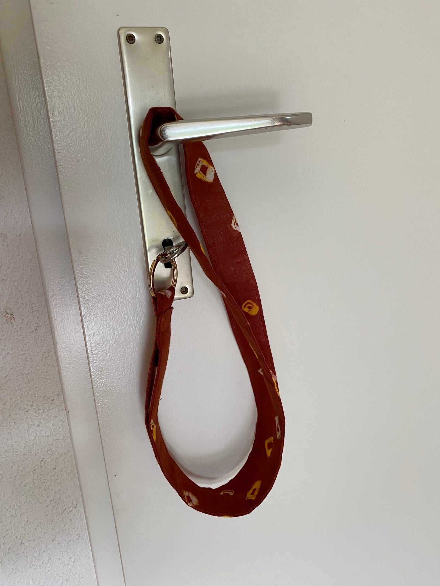 Schlüsselanhänger textil lang