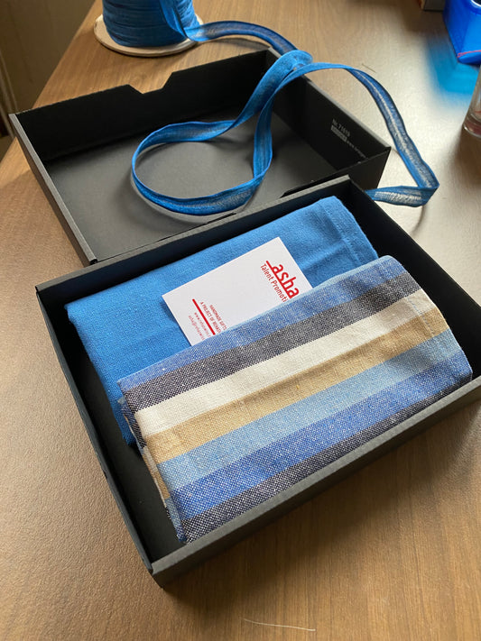 HAUSHALT: Küchentücher in GESCHENK-BOX, passt immer und ist bei allen beliebt!