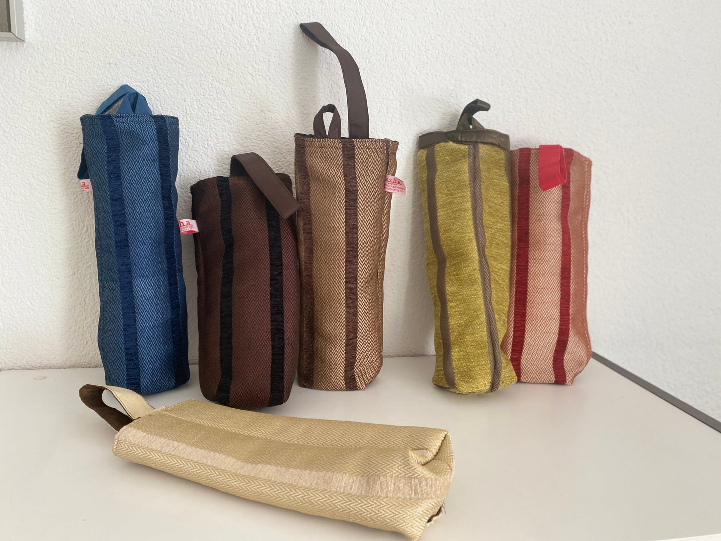 Textile Geschenkverpackung für Flaschen