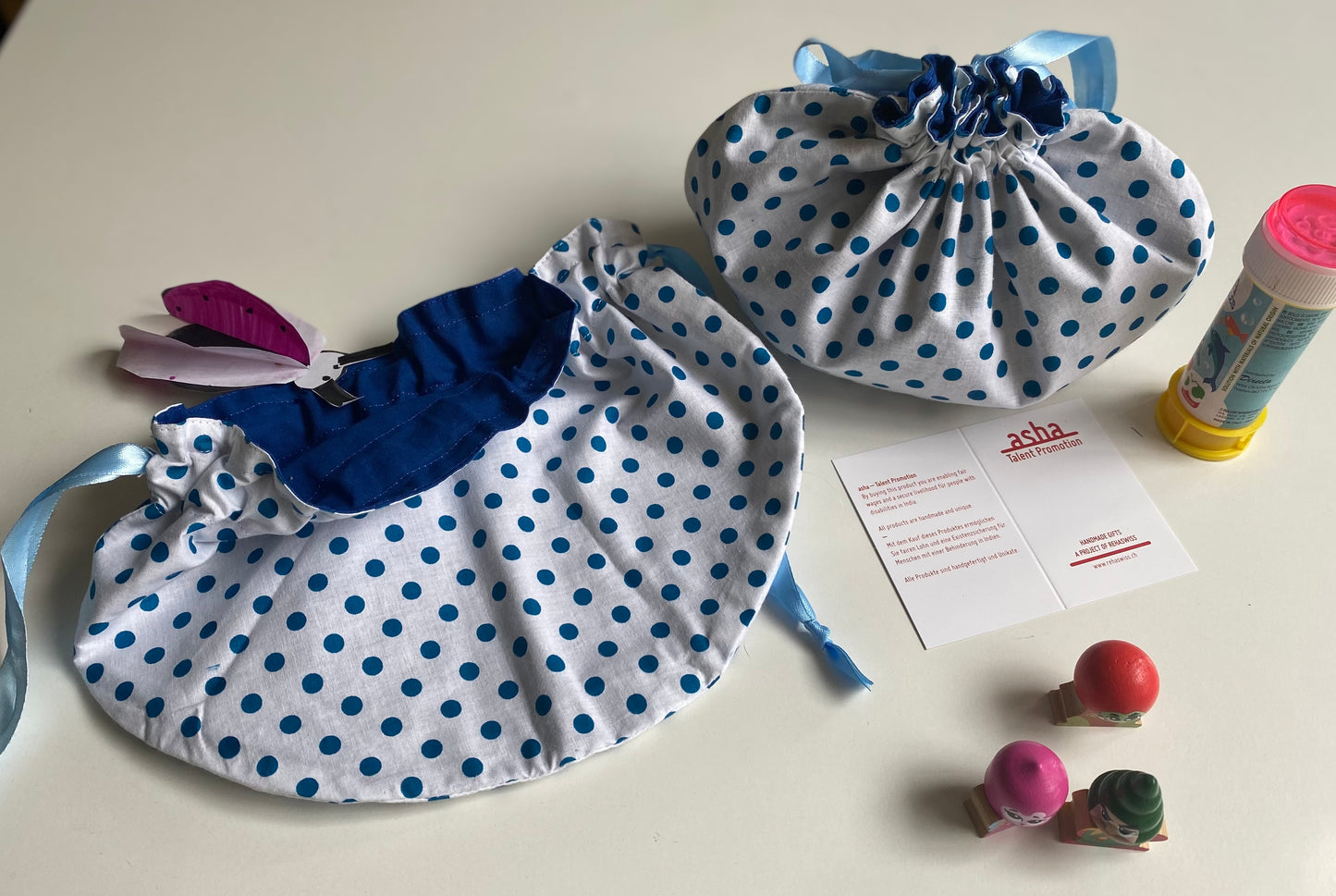 Geschenkbeutel für Kinder- und Familienfeste originell und platikfrei