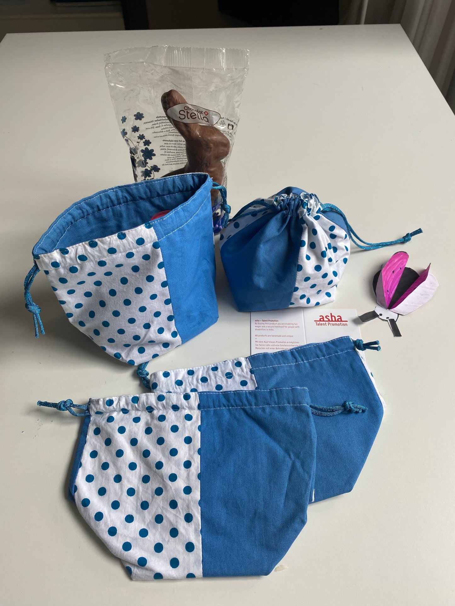 Geschenkbeutel für Kinder- und Familienfeste originell und platikfrei