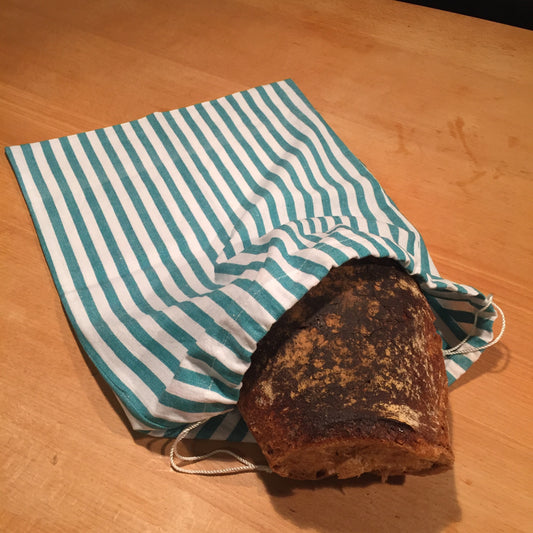 Brotbeutel aus Baumwolle, handgefertigter Beutel/Tasche