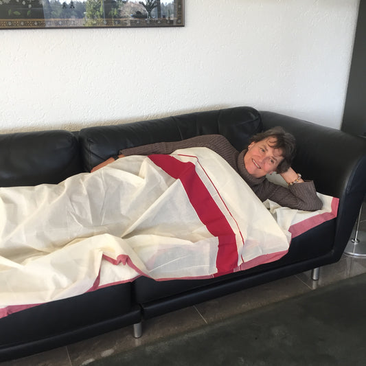 SCHALAFSACK oder Cocoon Travel Sheet – Der superleichte Reiseschlafsack aus Baumwolle