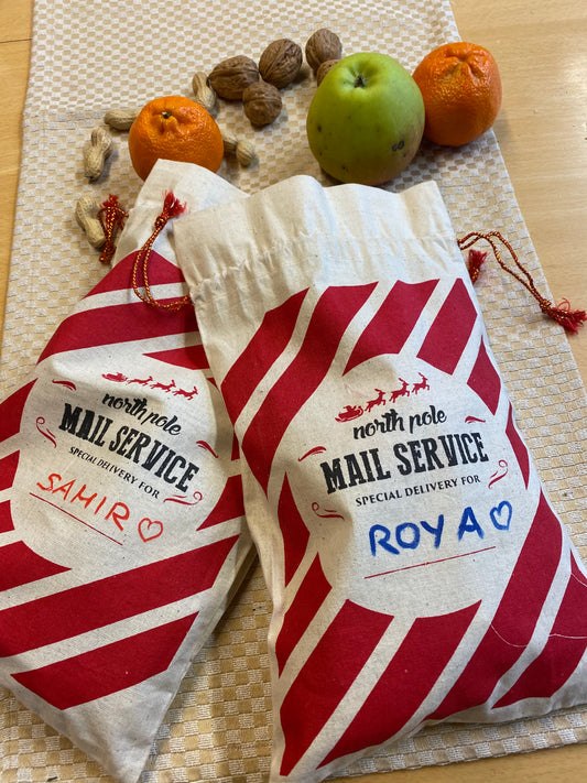 Advent- und Weihnachtszeit Geschenkbeutel für den Samichlaus und mehr....