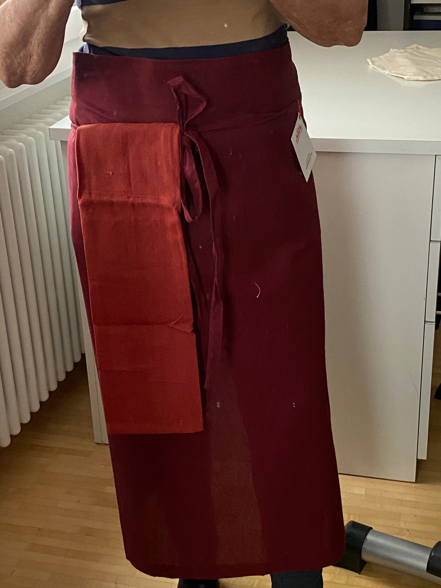 Halbschürzen oder Bistroschürzen unifarbig