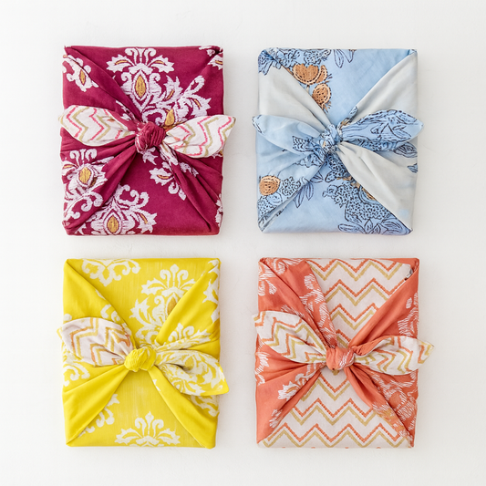 Furoshiki Geschenktücher nachhaltig, textil und hochwertig
